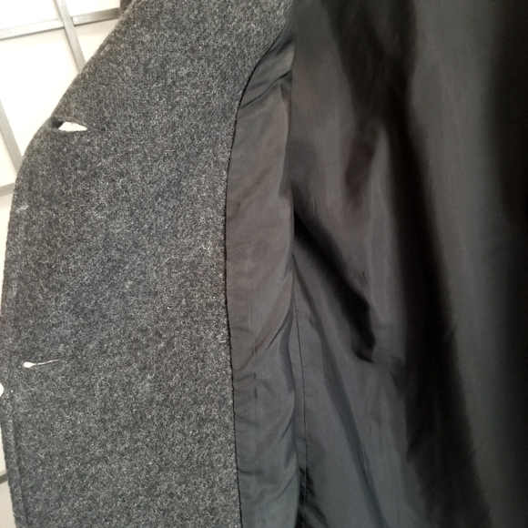 Daniel Hetcher Women's Wool Blend Coat Gray Size 12 - Picture 7 of 9